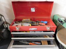 An American-Pro tool box & contents