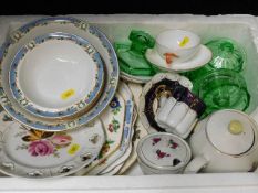 A boxed quantity of various sundry china & glass