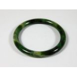 An antique nephrite jade bangle 32.9g