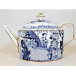 A Royal Crown Derby porcelain teapot with Mikado p