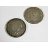 Two silver early 20thC. Dutch 2 1/2 guilders