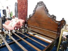 A French style super king size bed