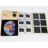 Twenty four Zeiss "moon landing" slides