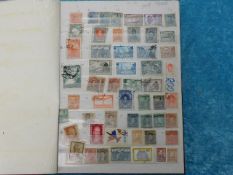 South America stamp album & odd pages Argentina &