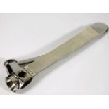 A large silver Dunhill cigar cutter 138g