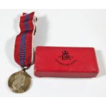 A 1953 Coronation medal with box