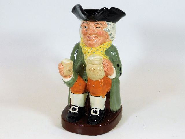 A Royal Doulton Happy John toby jug depicting man