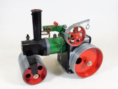 A Mamod steam roller with box