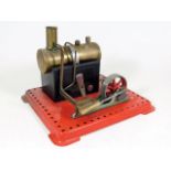 A Mamod stationary steam engine