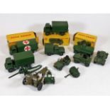 A quantity of military related diecast models incl