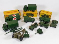 A quantity of military related diecast models incl