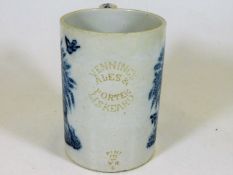 A 19thC. Vennings Ales & Porter of Liskeard stonew