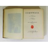 Cornwall with illustrations, book by G. F. Nicholl