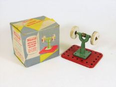 A Wilesco stationary steam engine accessory, boxed