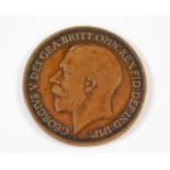 A double headed novelty penny coin