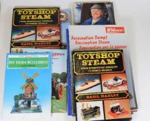 A small collection of books relating to steam & st