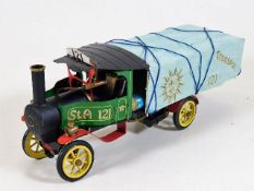 A Lutz Hielscher tinplate St. A 121 model of steam