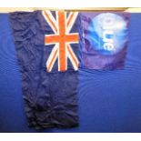 A small yacht flag with union jack 3ft x 18in & on