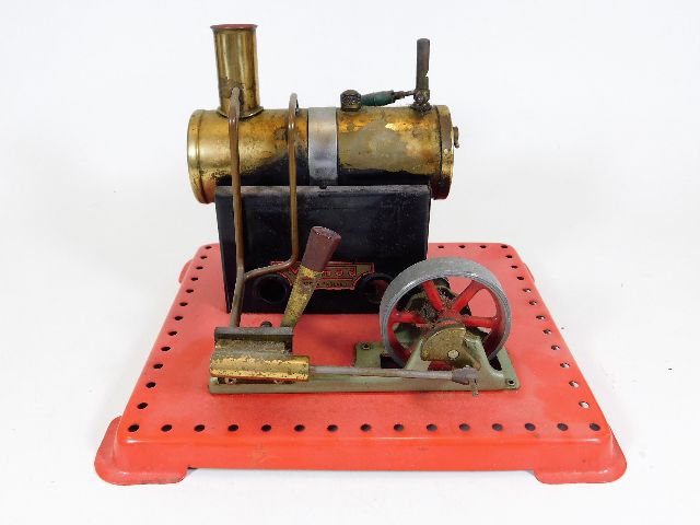 A Mamod stationary steam engine