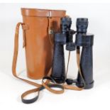 A pair of Barr & Stroud binoculars with case 10x C