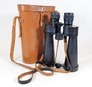A pair of Barr & Stroud binoculars with case 10x C