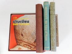 Five books relating Thailand & Siam