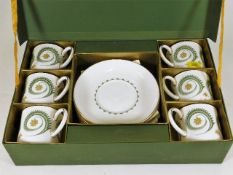 A boxed Susie Cooper tea cup & saucer set