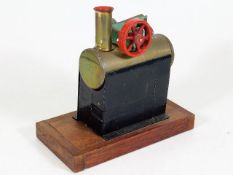 A Mamod stationary steam engine
