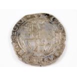 A Charles I hammered silver half crown