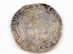 A Charles I hammered silver half crown