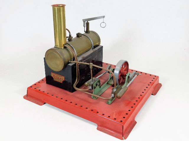 A Mamod stationary steam engine