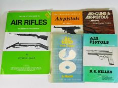 Five books relating to air rifles