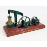 A mounted Beam Engine model