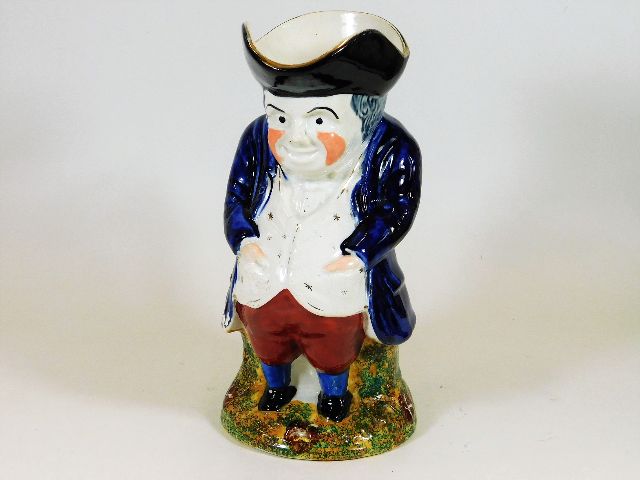 An early 20thC. Staffordshire toby jug depicting r