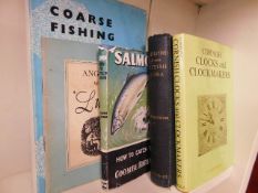 Three books on fishing twinned with one on Cornish