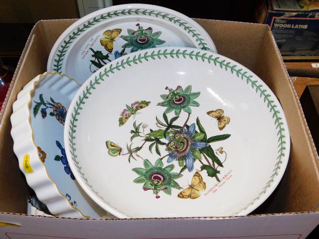 A large Portmeirion Botanic Garden ware bowl twinn