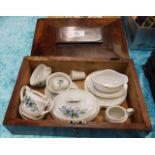 A small Swedish childs tea set with box a/f