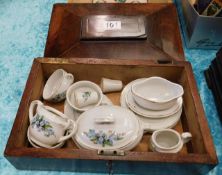 A small Swedish childs tea set with box a/f
