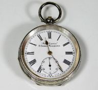 A Gents silver pocket watch