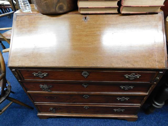 A 19thC. mahogany bureau