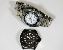 A MWC divers watch lacking strap & an Omega Conste
