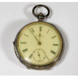 A Gents Waltham silver pocket watch