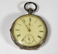 A Gents Waltham silver pocket watch