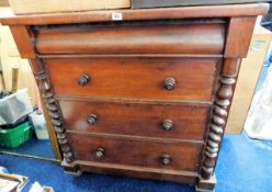 A Victorian Scottish chest of drawers