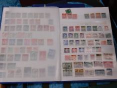 Three album of world stamps