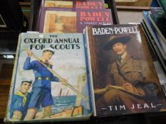 Four books relating to Baden Powell & the cub scou