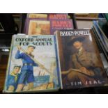 Four books relating to Baden Powell & the cub scou