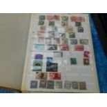Three album of world stamps