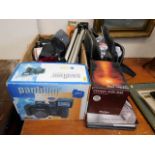 A quantity of photography equipment & related item