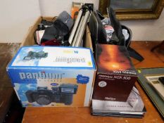 A quantity of photography equipment & related item